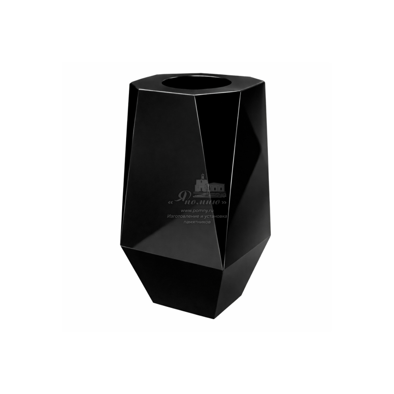 Ваза «Чёрная Геометрия»
